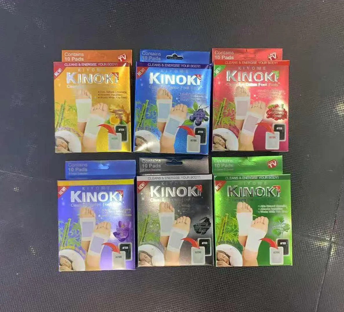 Bee Venom Lymphatic Drainage & Slimming Foot Patches (Set of 10 Patches)