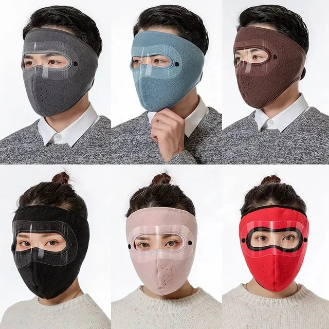 Unisex Winter Warm Mask Face Shield Anti Fog